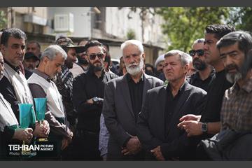 تشییع پیکر مطهر شهید محمد حسن زارعی در منطقه ۸ 12