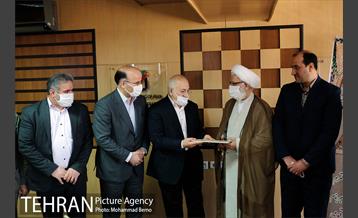 آئین رونمایی تابلو و پلاک‌کوبی کوچه شهید امیرهوشنگ‌قیومی‎ 19