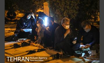 مراسم احیای شب بیست و سوم ماه مبارک رمضان در گلزار شهدای بهشت زهرا(س) 12