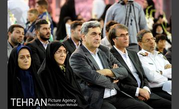 آیین نواختن زنگ دانش آموز شهید با حضور شهردار تهران 10