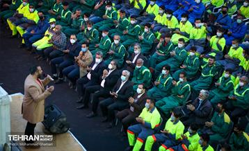 ضیافت یک هزار نفری افطار شهرداری منطقه 10