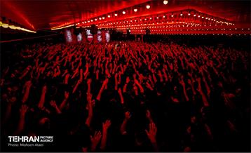 عزاداری شب چهارم محرم در هیئت ریحانة الحسین 40