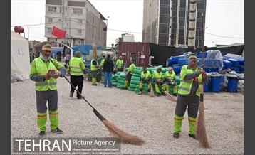 خدمات رسانی نیرو های خادم الحسین (ع) در کربلا 37