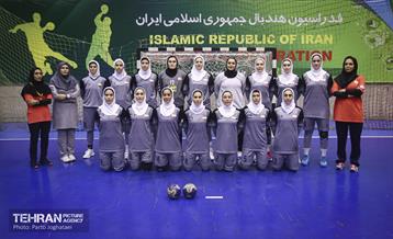 تمرین تیم ملی هندبال زنان ایران 13