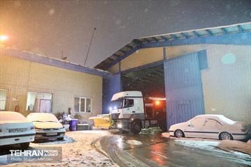 بارش برف زمستانی در معابر شمالی پایتخت - 1 29