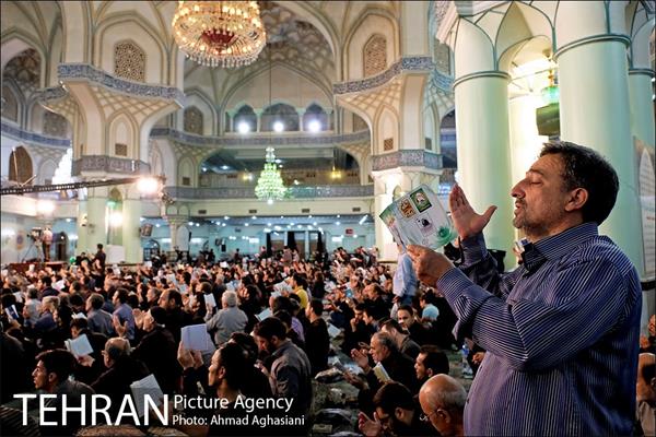 مراسم احیای شب بیست وسوم ماه رمضان درحرم حضرت عبدالظیم حسنی(ع) 16