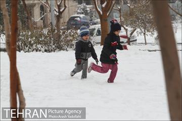 بارش برف در تهران 23