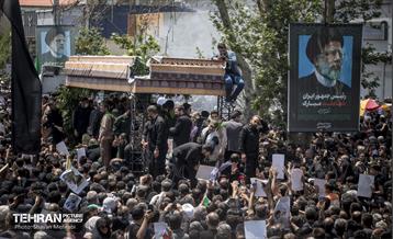 تشییع پیکر شهدای خدمت - ۴ 44