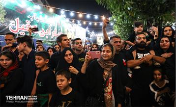 آئین سنتی مشعل گردانی تهران(محرم ۱۴۴۵) 20