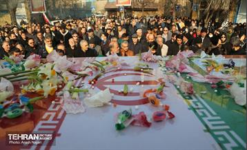 تشییع پیکر شهید محمدرضا خانه عنقا 12