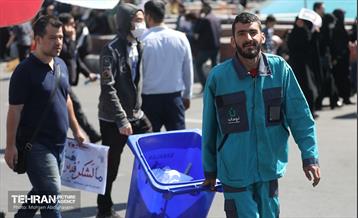 خدمات شهرداری تهران در پایان روز قدس 23