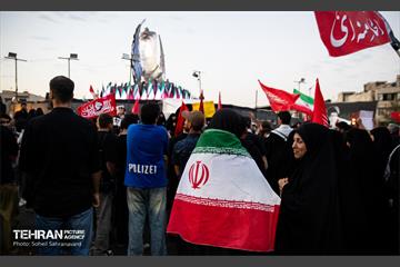 تشییع پیکر آقای شهید ایران