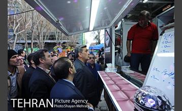 بازدید شهردار تهران از نوروزگاه بلوار کشاورز 12