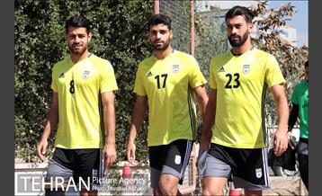 تمرین تیم ملی فوتبال 1