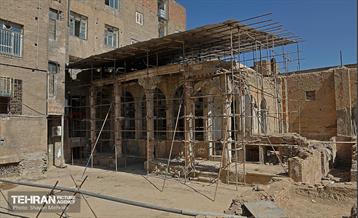 آغاز فاز دوم مرمت عمارت علاالدوله 36