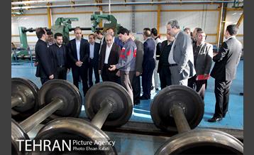 بازدید دکتر نجفی از واگن سازی پارس 23