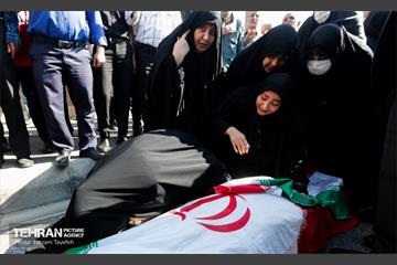 تشییع پیکر جانباز شهید سردار محمدحسین منصوری 17