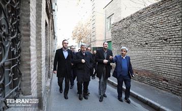 بازدید از مرمت خانه های تاریخی منطقه ۱۲