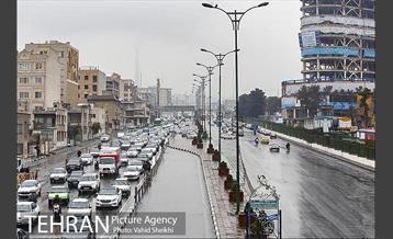 اول هفته بارانی تهران 6