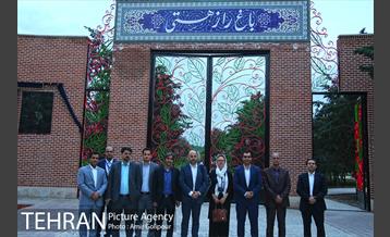 بازدید دبیر کل متروپلیس از دریاچه شهدای خلیج فارس 14