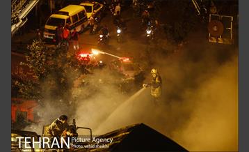 آتش سوزی گسترده در خیابان امیرکبیر 2 7