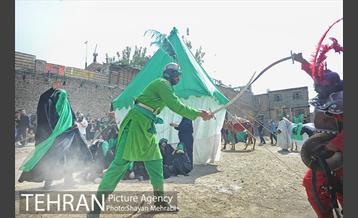 تعزیه ظهر عاشورا در حسینه نهاوندیان 17