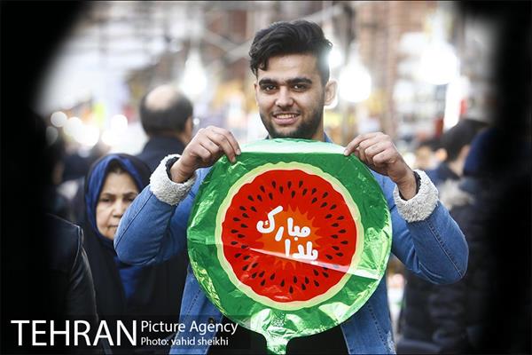 خرید شب یلدا در بازار تهران 6