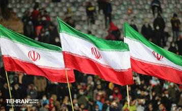 جشن و شادی بازیکنان و کادر فنی تیم ملی ایران پس از صعود به جام جهانی 2022