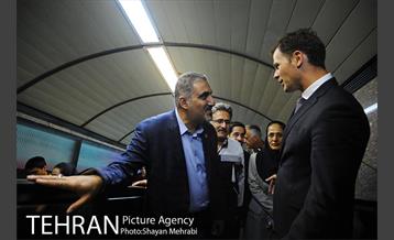 بازدید شهردار بلگراد از مترو خط یک 17