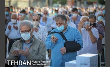 اقامه نماز عید سعید فطر در مسجد بقیه الله اعظم - محله چهاردیواری 7