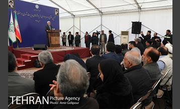 آیین بهره برداری از ۵۵ پروژه مدیریت شهری در منطقه ۲۲ تهران 42