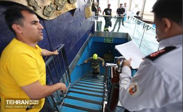 مسابقه پله‌نوردی آتش‌نشانان در برج میلاد 2