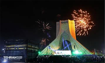 مهمانی ۱۰ کیلومتری عید غدیر در تهران 2