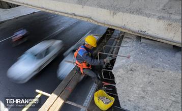 بهسازی لرزه ای پل یادگار امام(ره) - مرزداران 1