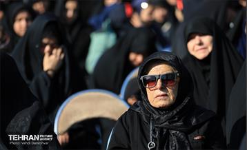 عزاداری شهادت حضرت فاطمه(س) در منطقه 17 20