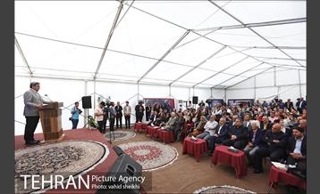 آیین رونمایی و آغاز عملیات عمرانی احداث موزه استاد ایران درودی 22