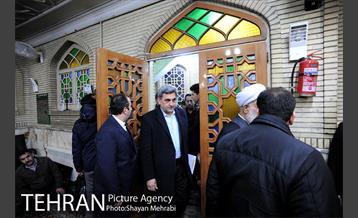 حضور شهردار تهران در مسجد ابوذر  5