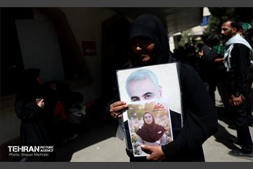 دیدار شهردار تهران با اعضای خانواده شهدای مدرسه شجره طیبه میناب 60
