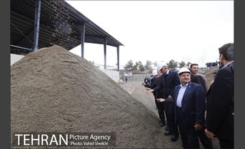 آیین بهره برداری از پروژه استحصال مصالح ساختمانی از پسماند خاک و نخاله 22