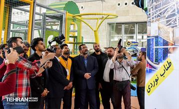 افتتاحیه نمایشگاه صنعت تفریحات و سرگرمی 33