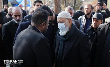 مراسم تشییع مرحوم محمدهادی چمران برادر مهدی چمران 5
