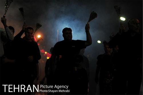عزاداری شب تاسوعا در خیابان های تهران 38