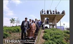 افتتاح زیپ لاین و پل معلق برج میلاد 9