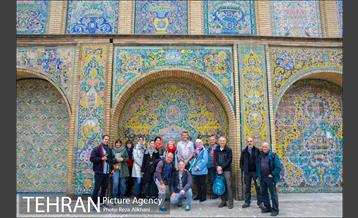 قاب‌های کاشی‌های کاخ کلستان 14