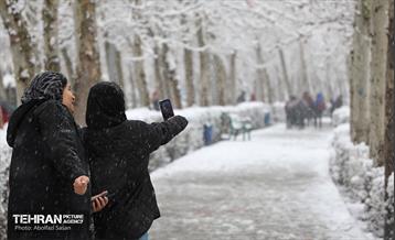 روز برفی در منطقه 8