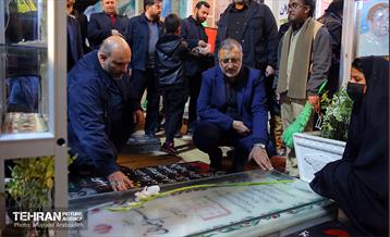 حضور شهردار تهران در بیت الزهرا (س) کرمان 23