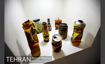 بازدید شهردار تهران از نمایشگاه نقاشی و چیدمان کافه گرافی 13