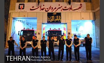 بازدید از ایستگاه های شهدای آتش نشان پلاسکو-2 16