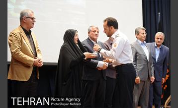 مراسم ملی روز آتش نشانی 15