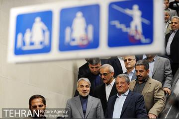 آیین بهره برداری از بخش شرقی خط 7 مترو تهران 5